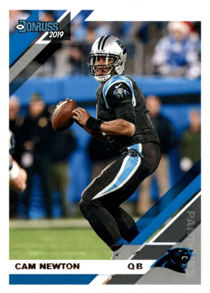 #41 Cam Newton - Carolina Panthers - 2019 Donruss Football