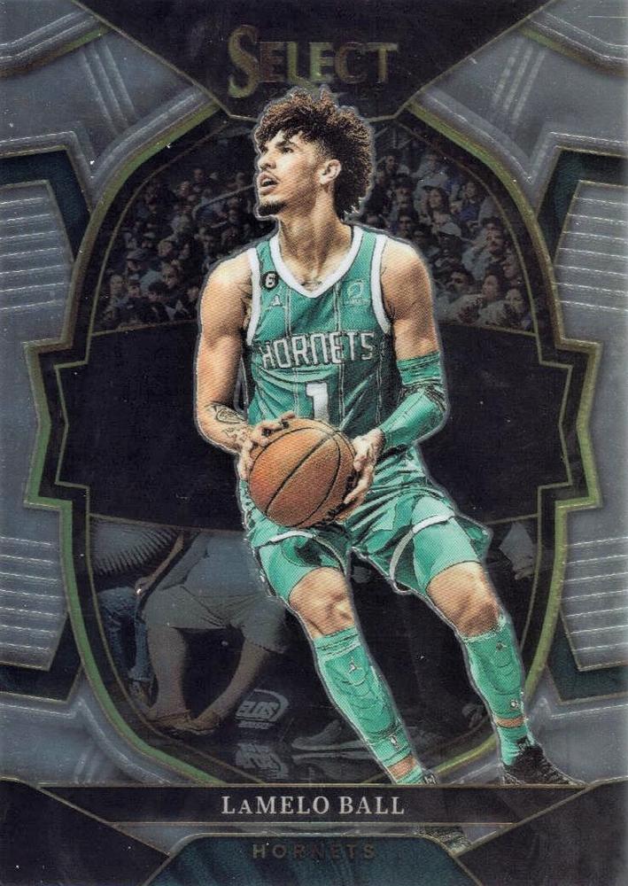 #41 LaMelo Ball - Charlotte Hornets - 2022-23 Panini Select Basketball