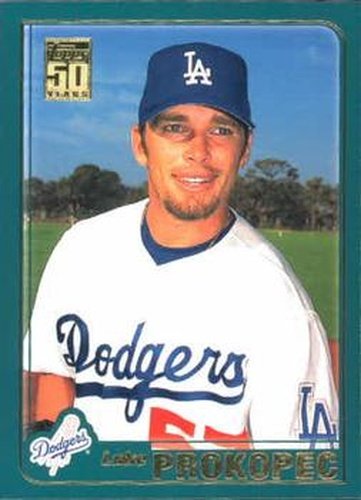 #T41 Luke Prokopec - Los Angeles Dodgers - 2001 Topps Traded & Rookies Baseball