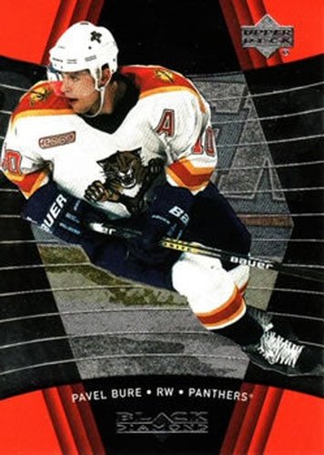 #41 Pavel Bure - Florida Panthers - 1999-00 Upper Deck Black Diamond Hockey