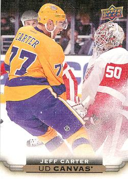 #C41 Jeff Carter - Los Angeles Kings - 2015-16 Upper Deck - UD Canvas Hockey