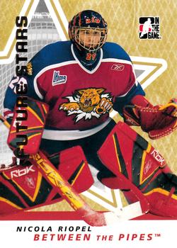 #41 Nicola Riopel - Moncton Wildcats - 2006-07 In The Game Between The Pipes Hockey