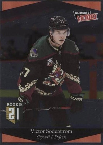 #UV-41 Victor Soderstrom - Arizona Coyotes - 2020-21 Upper Deck - Ultimate Victory Hockey