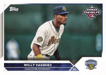 #PD-41 Willy Vasquez - Charleston Riverdogs - 2023 Topps Pro Debut Baseball