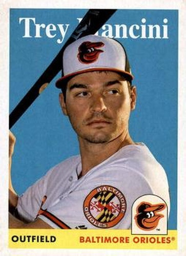 #41 Trey Mancini - Baltimore Orioles - 2019 Topps Archives Baseball