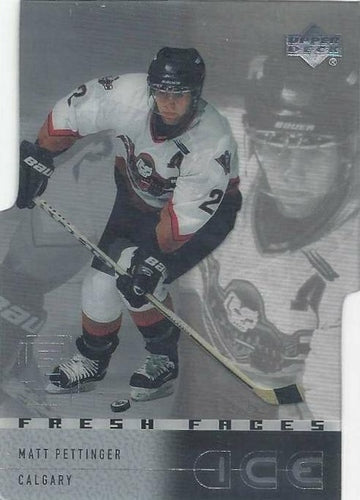 #41 Matt Pettinger - Calgary Hitmen - 2000-01 Upper Deck Ice Hockey