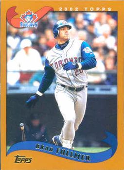 #41 Brad Fullmer - Toronto Blue Jays - 2002 Topps Baseball