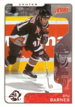 #41 Stu Barnes - Buffalo Sabres - 2001-02 Upper Deck Victory Hockey