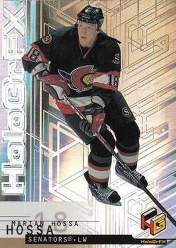 #41 Marian Hossa - Ottawa Senators - 1999-00 Upper Deck HoloGrFX Hockey