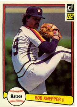 #41 Bob Knepper - Houston Astros - 1982 Donruss Baseball