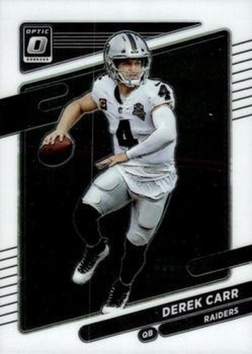 #41 Derek Carr - Las Vegas Raiders - 2021 Donruss Optic Football