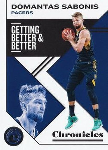 #41 Domantas Sabonis - Indiana Pacers - 2019-20 Panini Chronicles Basketball