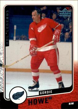 #41 Gordie Howe - Detroit Red Wings - 2000-01 Upper Deck Legends Hockey
