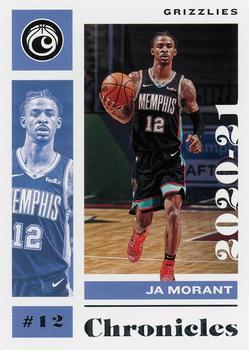 #41 Ja Morant - Memphis Grizzlies - 2020-21 Panini Chronicles Basketball