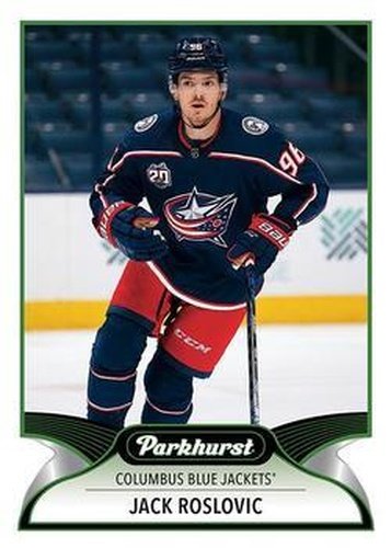 #41 Jack Roslovic - Columbus Blue Jackets - 2021-22 Parkhurst Hockey