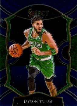 #41 Jayson Tatum - Boston Celtics - 2020-21 Panini Select - Blue Basketball