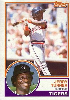 #41 Jerry Turner - Detroit Tigers - 1983 Topps Baseball