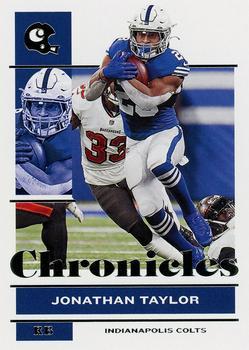#41 Jonathan Taylor - Indianapolis Colts - 2021 Panini Chronicles Football