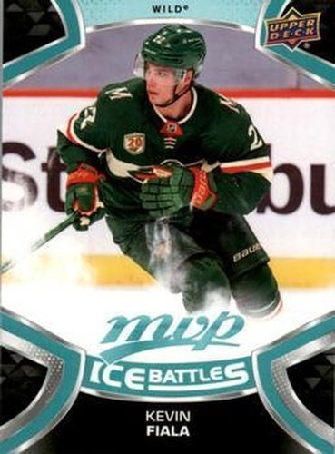 #41 Kevin Fiala - Minnesota Wild - 2021-22 Upper Deck MVP - Ice Battles Hockey