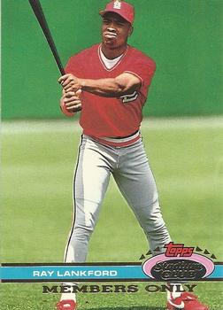 #NNO Ray Lankford - St. Louis Cardinals - 1991 Stadium Club Members Only