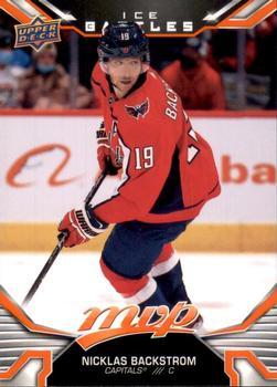 #41 Nicklas Backstrom - Washington Capitals - 2022-23 Upper Deck MVP - Ice Battles Hockey