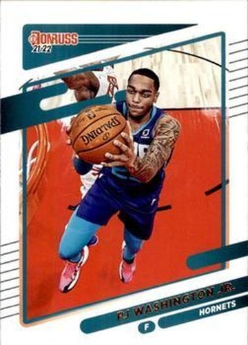 #41 PJ Washington Jr. - Charlotte Hornets - 2021-22 Donruss Basketball