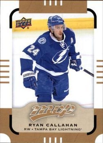 #41 Ryan Callahan - Tampa Bay Lightning - 2015-16 Upper Deck MVP Hockey