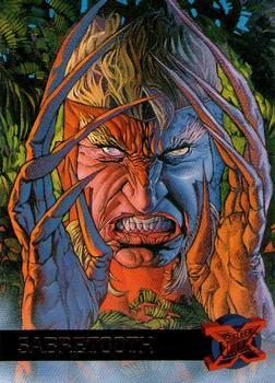 #41 Sabretooth - 1995 Fleer Ultra X-Men