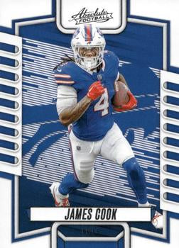 #41 James Cook - Buffalo Bills - 2023 Panini Absolute Football