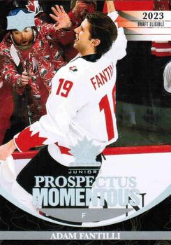 #PM-41 Adam Fantilli - Canada - 2023 Upper Deck Team Canada Juniors - Prospectus Momentous Hockey