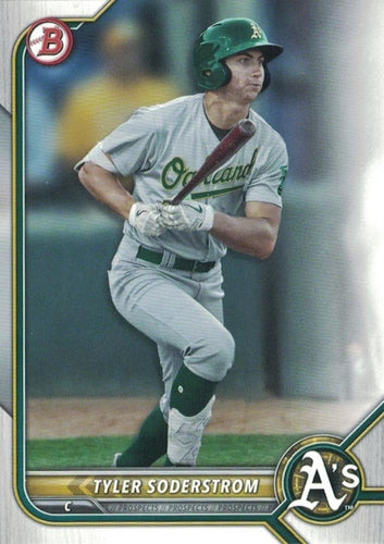 #BP-41 Tyler Soderstrom - Oakland Athletics - 2022 Bowman - Prospects Baseball