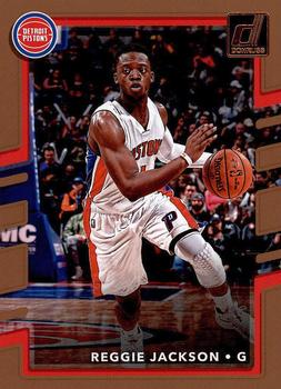 #41 Reggie Jackson - Detroit Pistons - 2017-18 Donruss Basketball