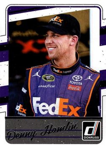 #41 Denny Hamlin - Joe Gibbs Racing - 2017 Donruss Racing