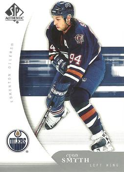 #41 Ryan Smyth - Edmonton Oilers - 2005-06 SP Authentic Hockey