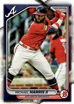 #41 Michael Harris II - Atlanta Braves - 2024 Bowman Baseball
