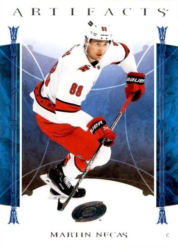 #41 Martin Necas - Carolina Hurricanes - 2022-23 Upper Deck Artifacts Hockey