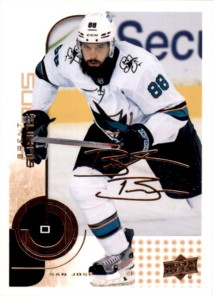 #41 Brent Burns - San Jose Sharks - 2022-23 Upper Deck MVP - 20th Anniversary Hockey