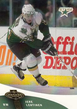 #41 Jere Lehtinen - Dallas Stars - 2000-01 Upper Deck Heroes Hockey