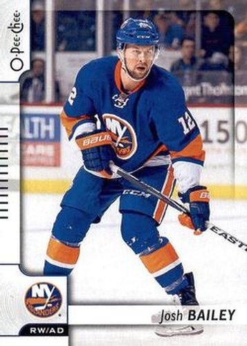#41 Josh Bailey - New York Islanders - 2017-18 O-Pee-Chee Hockey