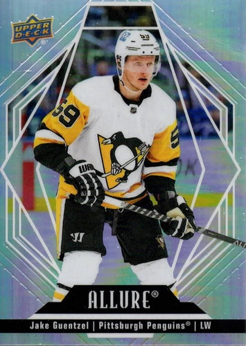 #41 Jake Guentzel - Pittsburgh Penguins - 2022-23 Upper Deck Allure Hockey