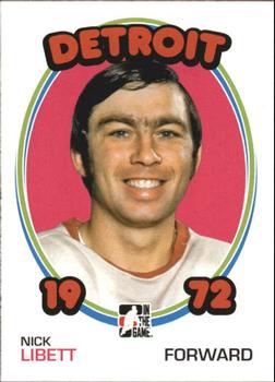 #41 Nick Libett - Detroit Red Wings - 2009-10 In The Game 1972 The Year In Hockey