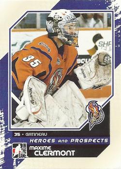 #41 Maxime Clermont - Gatineau Olympiques - 2010-11 In The Game Heroes and Prospects Hockey