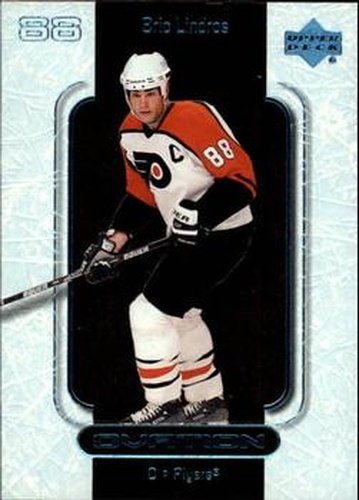 #41 Eric Lindros - Philadelphia Flyers - 1999-00 Upper Deck Ovation Hockey