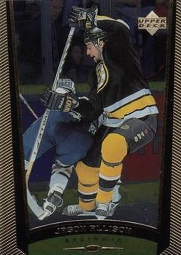 #41 Jason Allison - Boston Bruins - 1998-99 Upper Deck Gold Reserve Hockey
