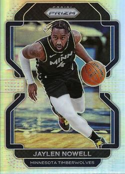#41 Jaylen Nowell - Minnesota Timberwolves - 2021-22 Panini Prizm - Silver Basketball