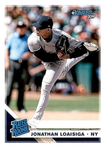 #41 Jonathan Loaisiga - New York Yankees - 2019 Donruss Baseball