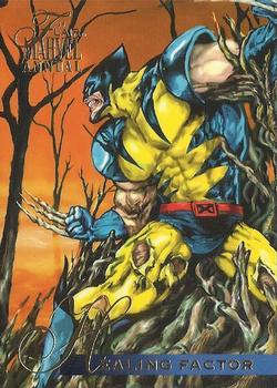 #41 Healing Factor - 1995 Flair Marvel Annual