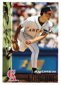 #420 Andrew Lorraine - California Angels - 1995 Bowman Baseball
