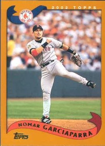 #420 Nomar Garciaparra - Boston Red Sox - 2002 Topps Baseball