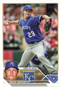 #420 Zack Greinke - Kansas City Royals - 2023 Topps Baseball